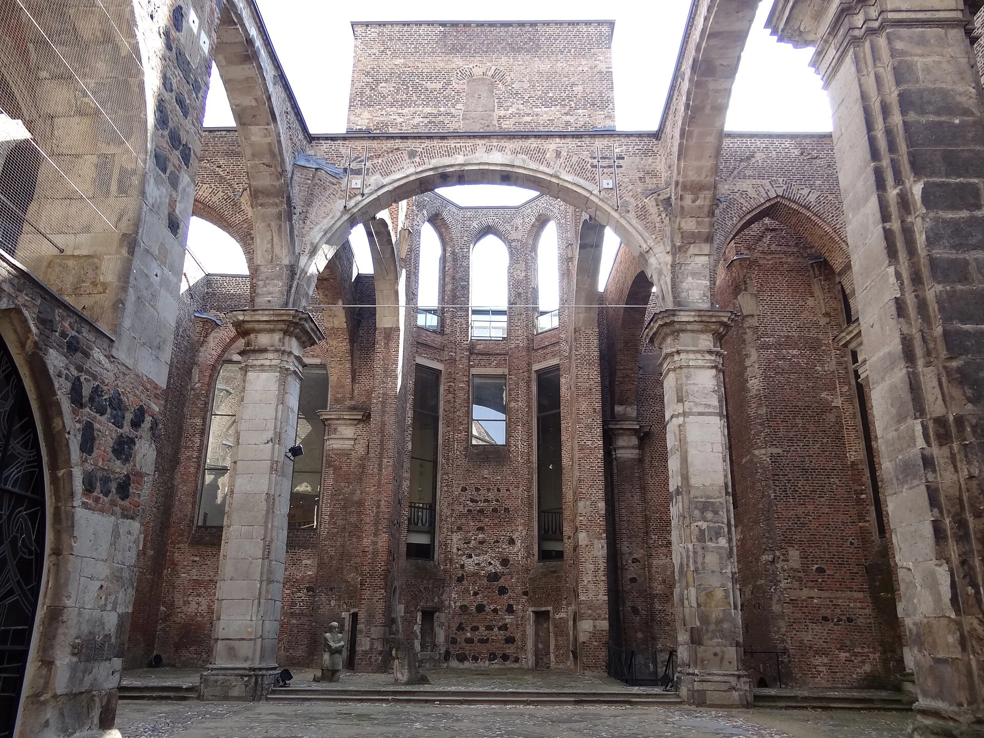 Old St. Albans Church - Destroyed by WWII Bombing - Koln (Cologne) - Germany - 02