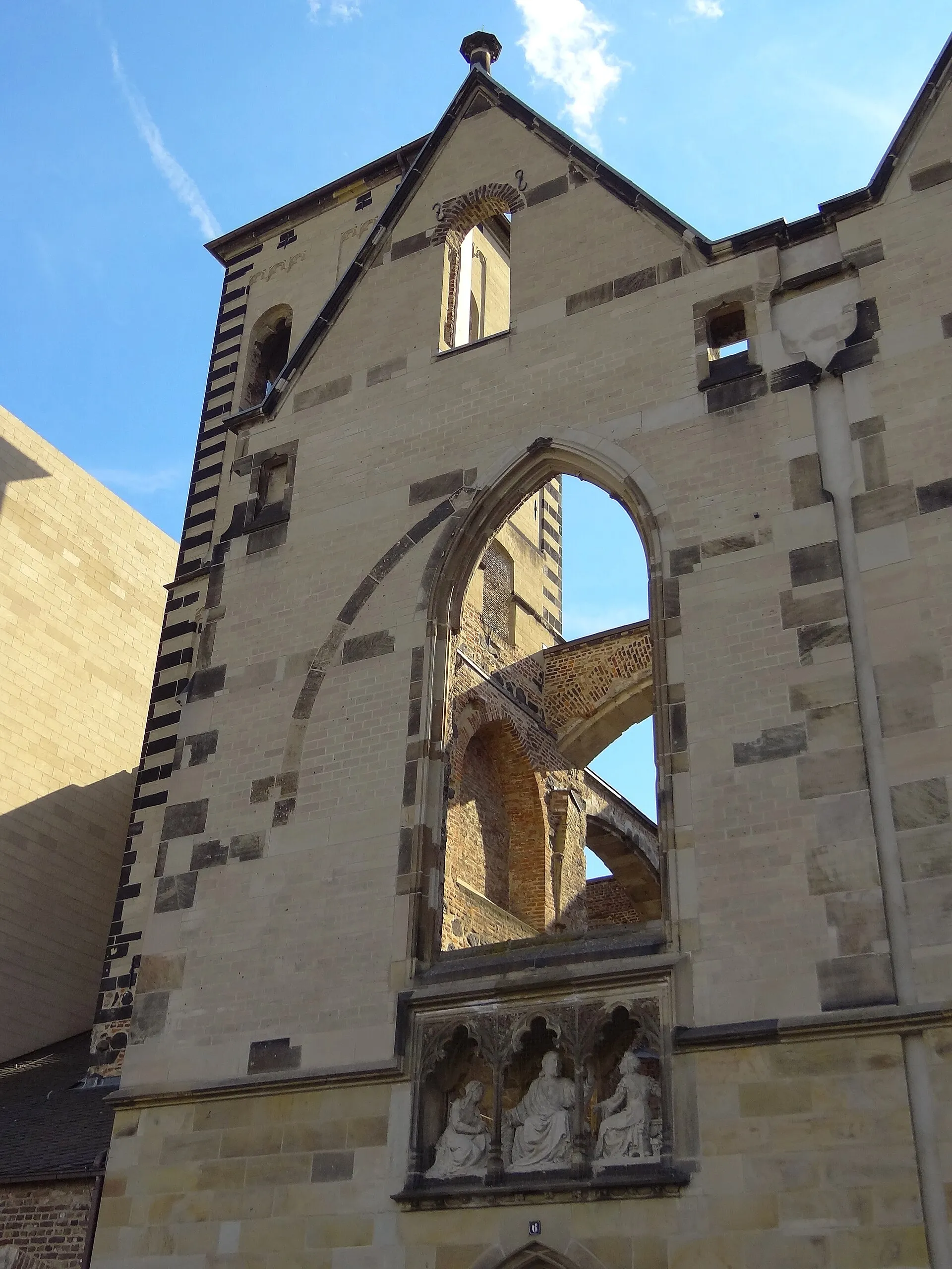 Old St. Albans Church - Destroyed by WWII Bombing - Koln (Cologne) - Germany - 01