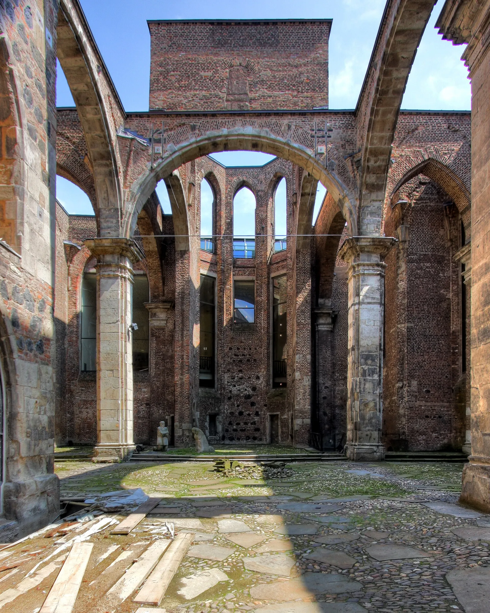 Ruinen von Alt St. Alban, Köln.