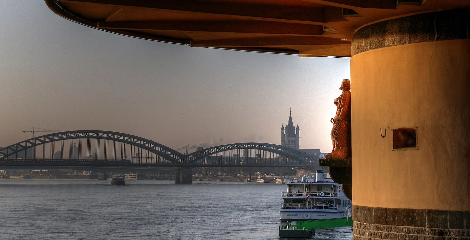 Restaurant Bastei, Cologne; build 1924 by Wilhelm Riphahn