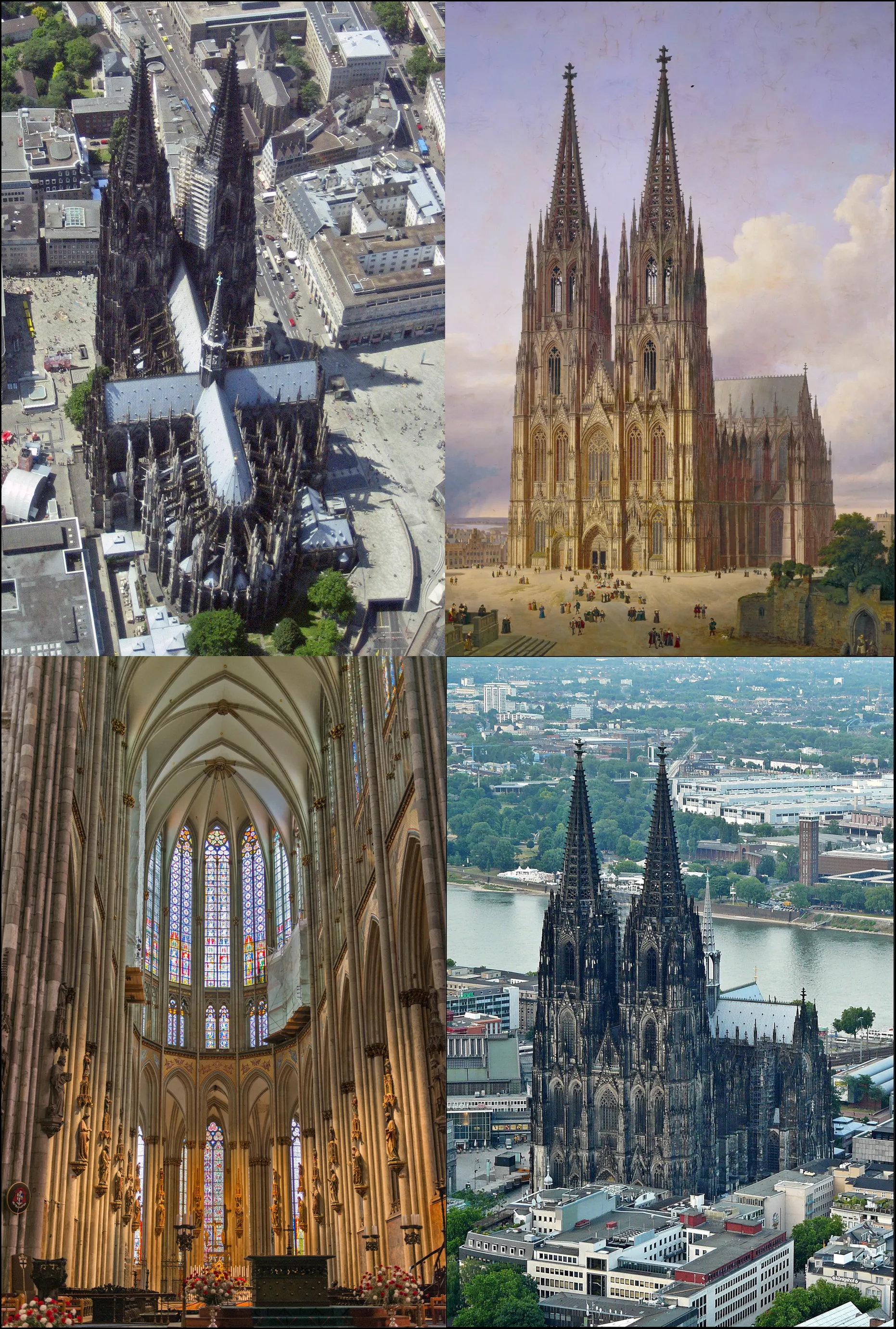 Cologne Cathedral , Rayonnant Gothic (1248-1880), Cologne , Germany