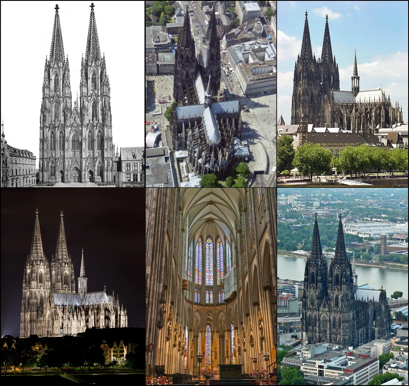 Cologne Cathedral , Rayonnant Gothic (1248-1880), Cologne , Germany
