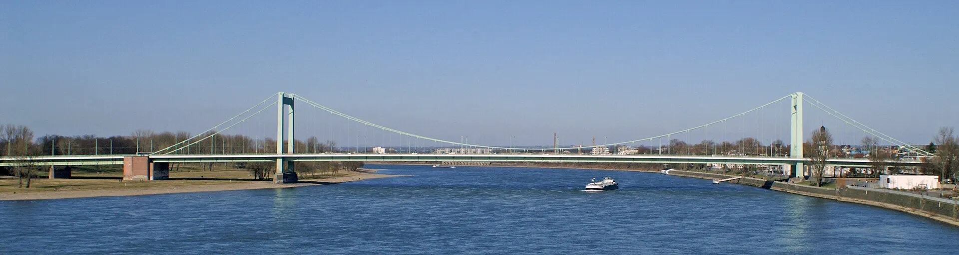 Die Mülheimer Brücke in Köln.