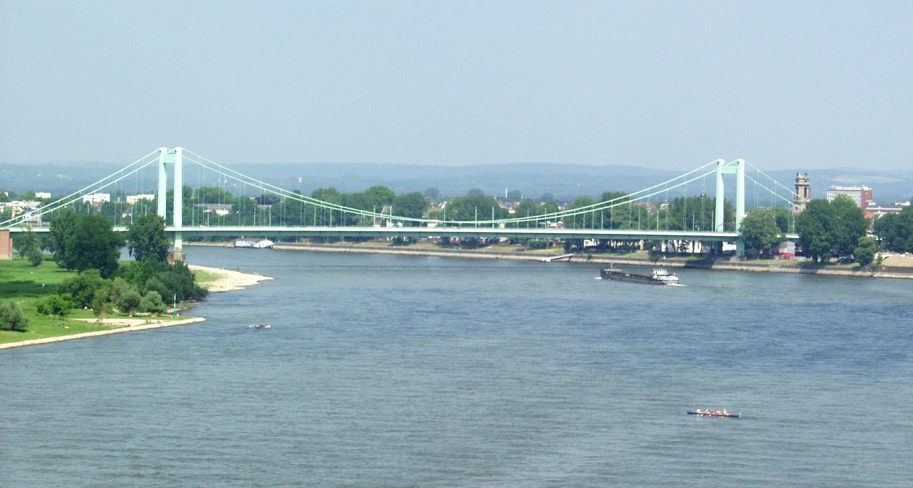 Mülheimer Brücke over the Rhein at Cologne
