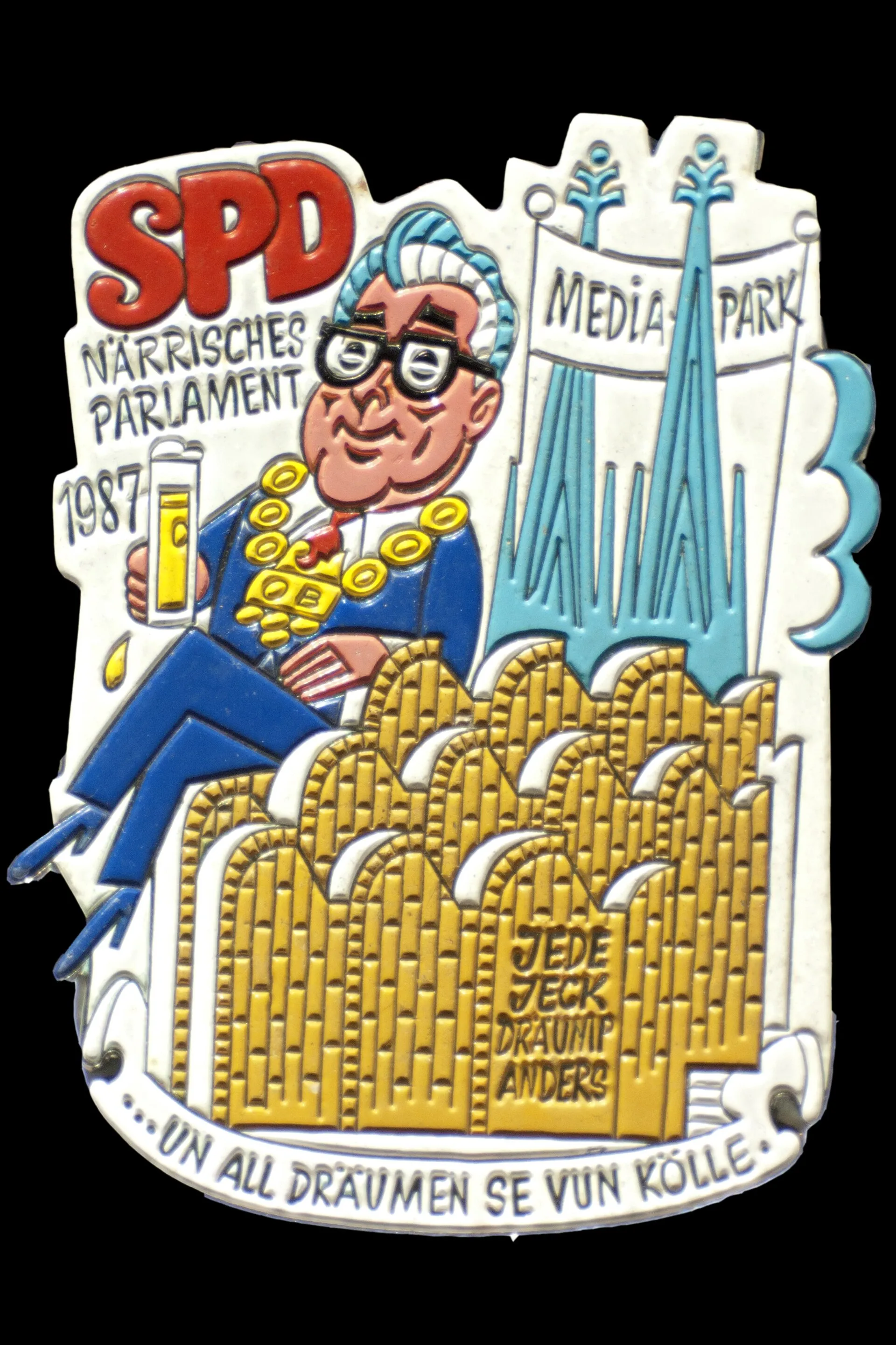 Kölner Karnevals Orden, Närrisches Parlament, SPD, Köln, 1987