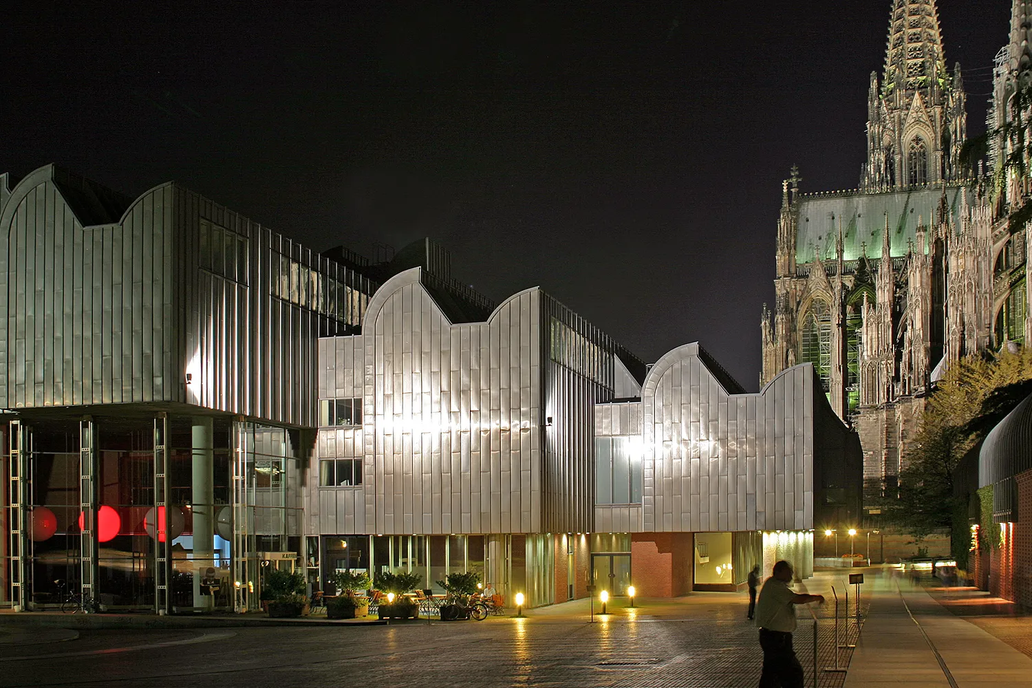 Museum Ludwig at night Germany.