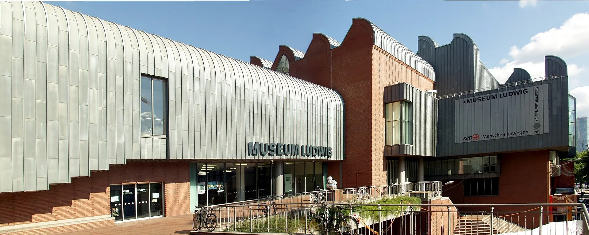 Southern entrance of the Museum Ludwig , Cologne.