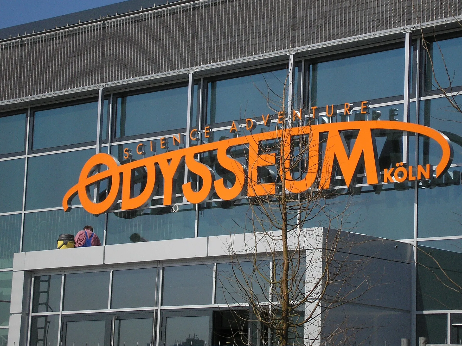 Odysseum in Köln-Kalk, zwei Wochen vor der Eröffnung