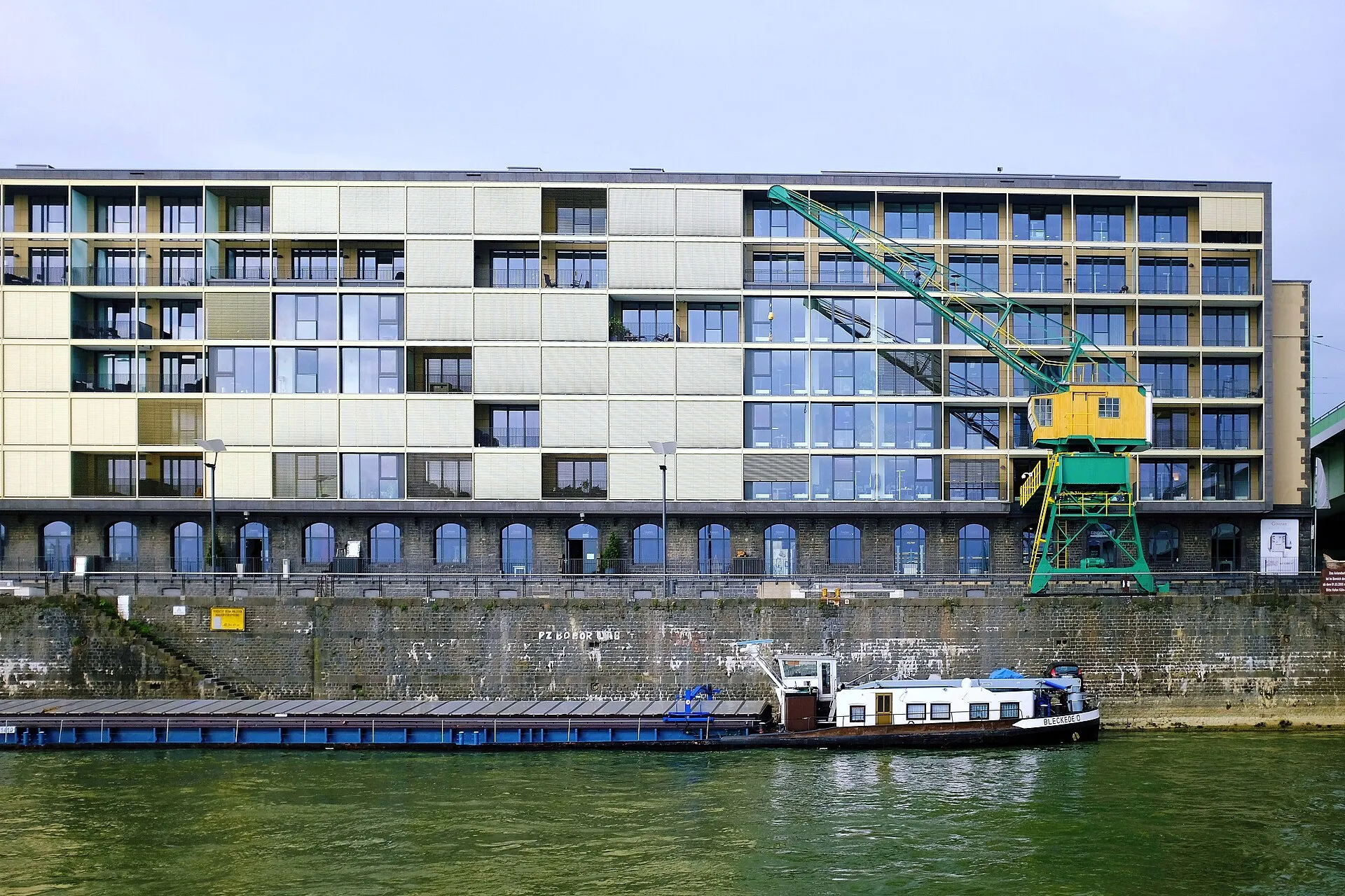 taken during a cruise on the river Rhine in Cologne