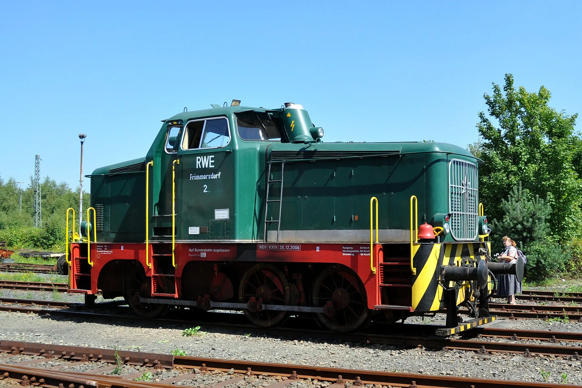 Henschel DH 440 (RWE 2) at the Rheinisches Industriebahnmuseum, Köln-Nippes
