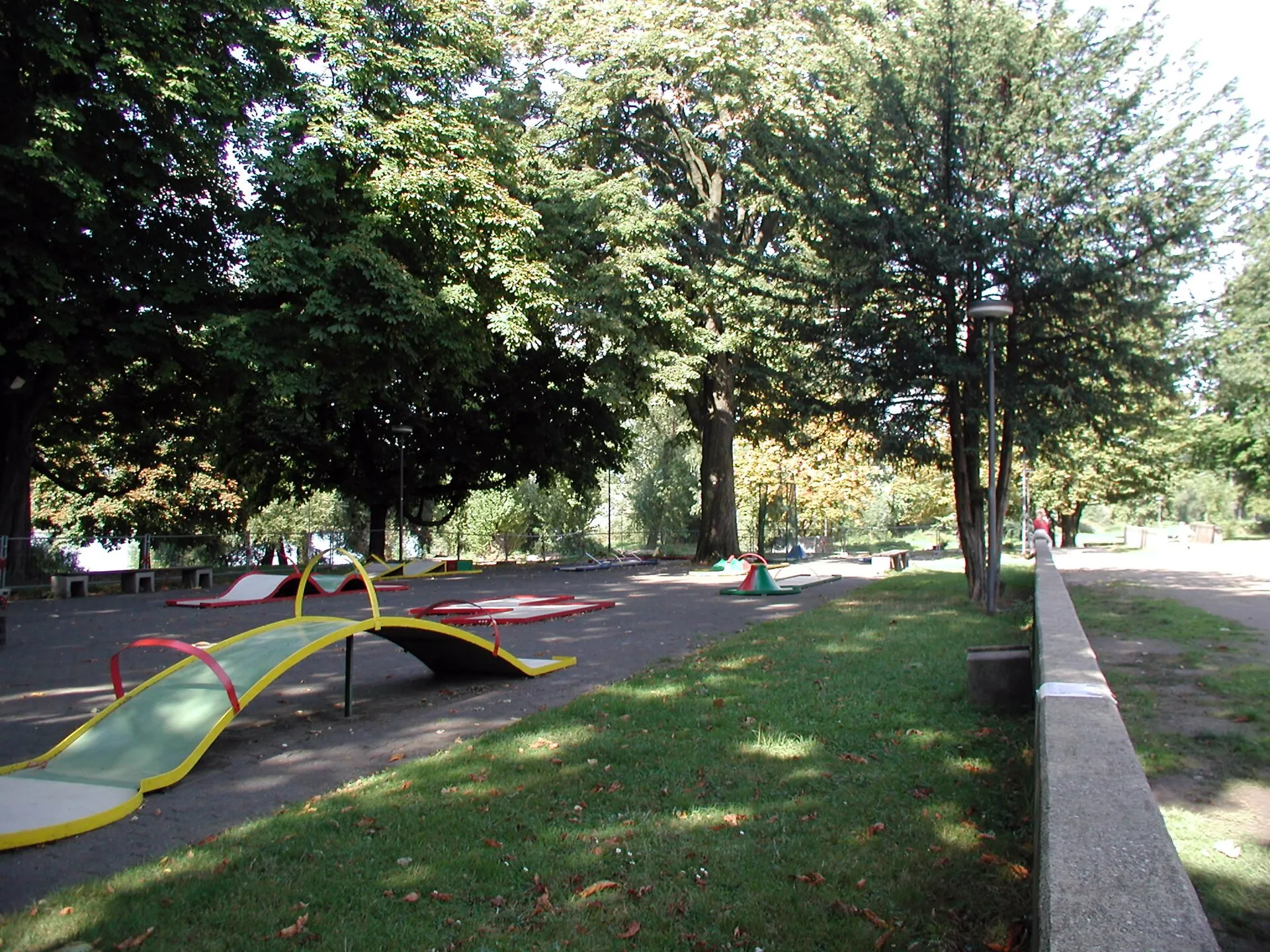 Köln, Rhein- und Jugendpark Minigolfanlage